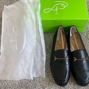 Sam Edelman Loraine Black Leather Loafer 6.5 W